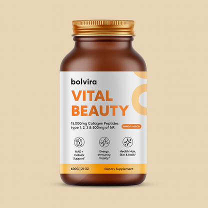 Bolvira Vital Beauty Collagen Powder Mango Passion - 600g