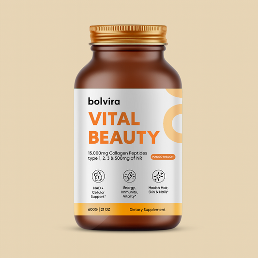 Bolvira Vital Beauty Collagen Powder Mango Passion - 600g