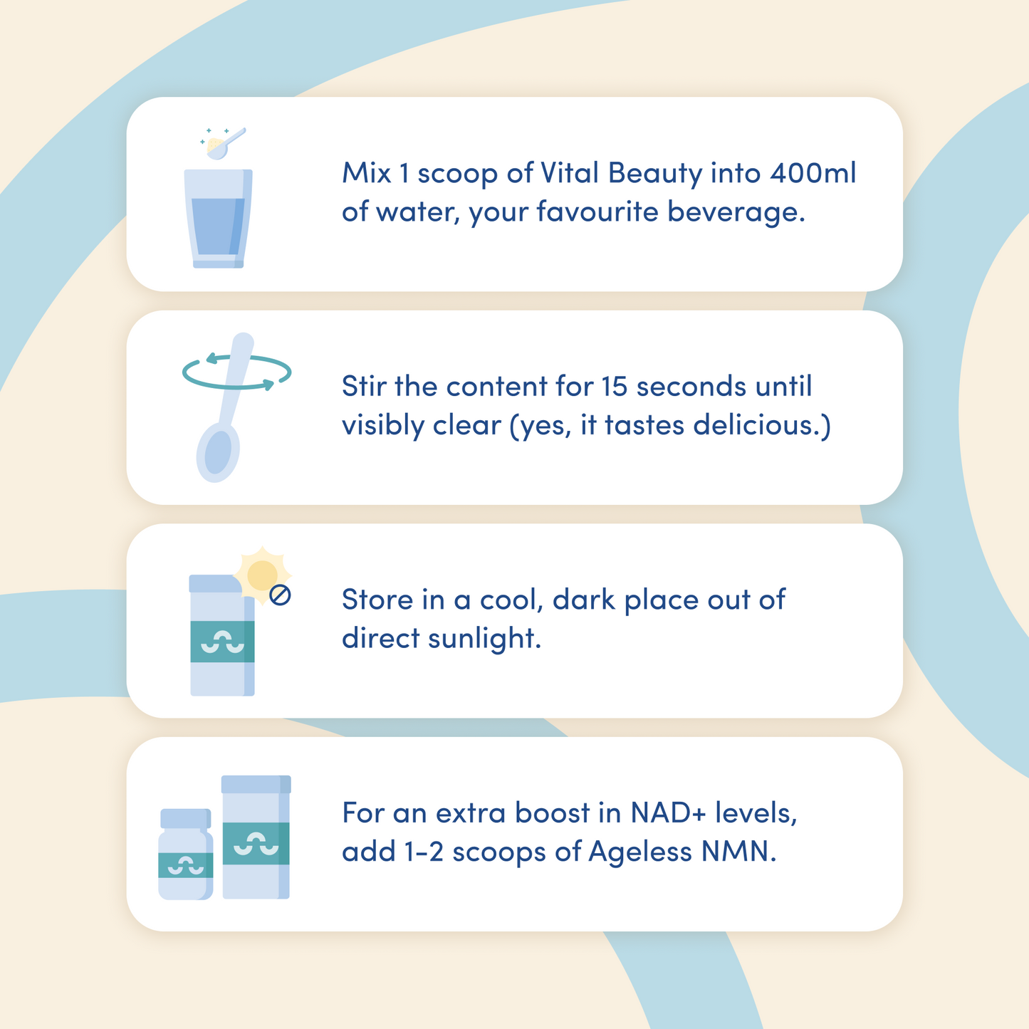 Bolvira Vital Beauty Collagen Powder Mango Passion - 600g