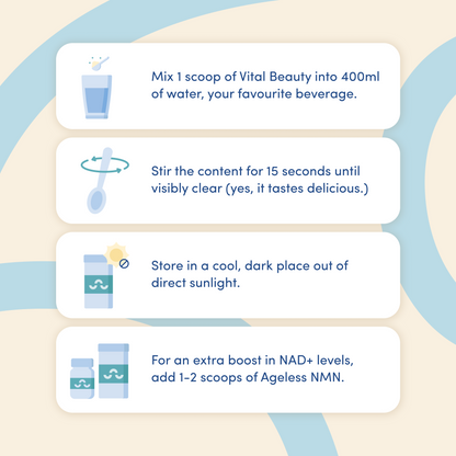 Bolvira Vital Beauty Collagen Powder Mango Passion - 600g